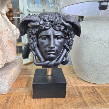 Medusa Statue Charcoal at online8 furniture store Auckland