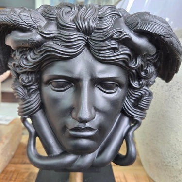 Medusa Statue Charcoal at online8 furniture store Auckland