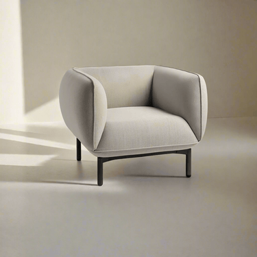 Mello 1 Seater Sofa - Oatmeal at online8 furniture store Auckland