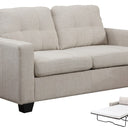 Melody 2 Seat Sofabed - Beige at online8 furniture store Auckland