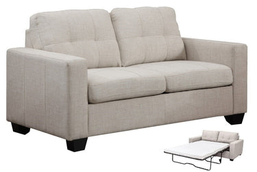 Melody 2 Seat Sofabed - Beige at online8 furniture store Auckland