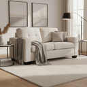 Melody 2 Seat Sofabed - Beige at Online8 Furniture Auckland NZ