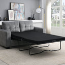 Melody 2 Seat Sofabed - Grey at online8 furniture store Auckland