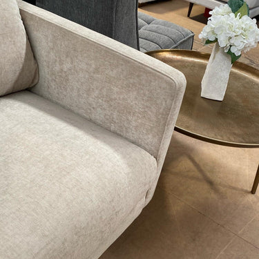 Mendoza 3 Seat Sofa - Sand at online8 furniture store Auckland