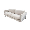 Mendoza 3 Seat Sofa - Sand at online8 furniture store Auckland