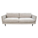 Mendoza 3 Seat Sofa - Sand at online8 furniture store Auckland