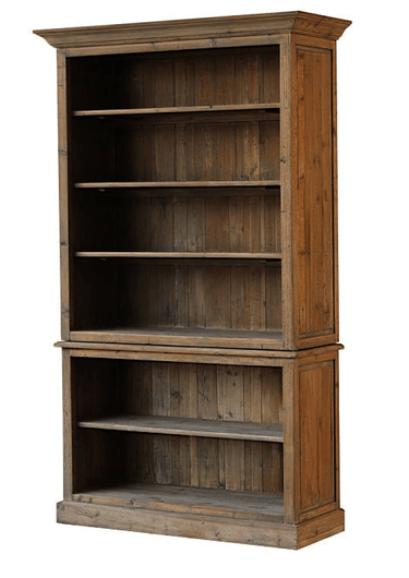 Merchants Bookshelf - Reclaimed Pine at Online8 Furniture Auckland NZ
