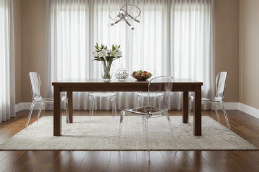 Mercury Transparent Dining Chair - S/2 at Online8 Furniture Auckland NZ