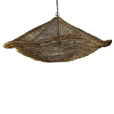Mesh Cloud Pendant 90cm - Antique Brass at online8 furniture store Auckland