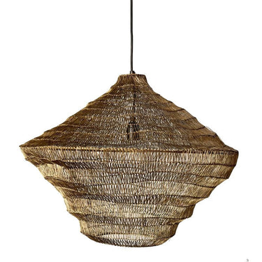 Mesh Tiered Pendant 61cm - Antique Brass at online8 furniture store Auckland