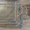 Metal Mesh Tray Set/2 at online8 furniture store Auckland