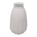 Metal Vessel Demi - White at online8 furniture store Auckland