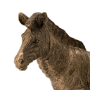 Metallic Copper Zebra Statue at online8 furniture store Auckland