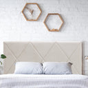 Metro Diamond Stitched Headboard Double/Queen at online8 furniture store Auckland