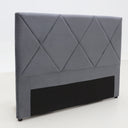 Metro Diamond Stitched Headboard Double/Queen at online8 furniture store Auckland