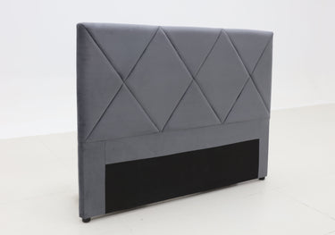 Metro Diamond Stitched Headboard Double/Queen at online8 furniture store Auckland