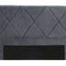 Metro Diamond Stitched Headboard Double/Queen at online8 furniture store Auckland