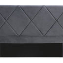 Metro Diamond Stitched Headboard King/Super King at online8 furniture store Auckland