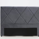 Metro Diamond Stitched Headboard King/Super King at online8 furniture store Auckland