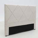 Metro Diamond Stitched Headboard King/Super King at online8 furniture store Auckland