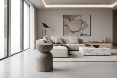 MGO Waist Stool - Grey at Online8 Furniture Auckland NZ