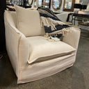 Miami Slip Cover Armchair - Pumice at online8 furniture store Auckland