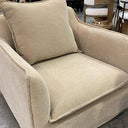 Miami Slip Cover Armchair - Sand at online8 furniture store Auckland