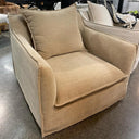 Miami Slip Cover Armchair - Sand at online8 furniture store Auckland