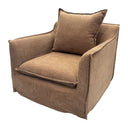 Miami Slip Cover Armchair - Tawny at online8 furniture store Auckland