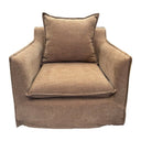 Miami Slip Cover Armchair - Tawny at online8 furniture store Auckland