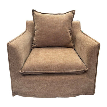 Miami Slip Cover Armchair - Tawny at online8 furniture store Auckland