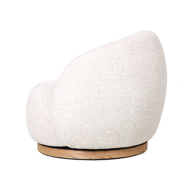 Miami Swivel Chair XL - Seashell at Online8 Furniture Auckland NZ
