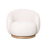 Miami Swivel Chair XL - Seashell at Online8 Furniture Auckland NZ