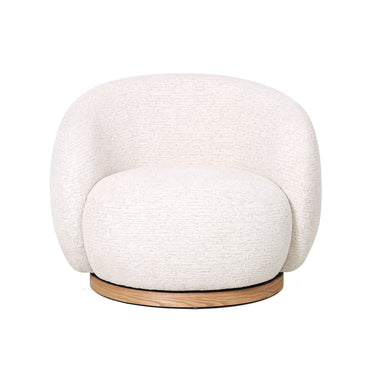 Miami Swivel Chair XL - Seashell at Online8 Furniture Auckland NZ