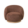 Miami Swivel Chair XL - Tobacco at Online8 Furniture Auckland NZ