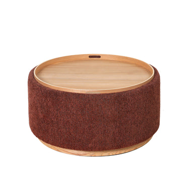 Miami Tray Ottoman XL - Burnt Ochre at Online8 Furniture Auckland NZ