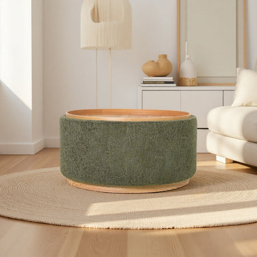 Miami Tray Ottoman XL - Moss Green at Online8 Furniture Auckland NZ