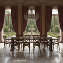 Michigan French Iron Dining Suite - 10 Seater at online8 furniture store Auckland