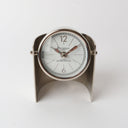 Mid-Century Curved Nickel Clock at Online8 Furniture Auckland NZ