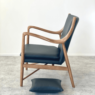 Mid Century Leather Armchair at online8 furniture store Auckland
