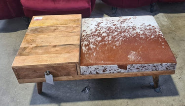 Mid Century Phone Bench | Coffee Table at online8 furniture store Auckland