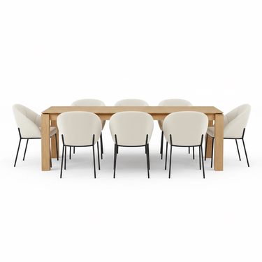 Mika Dining Suite – 8 Seater at Online8 Furniture Auckland NZ
