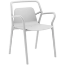 Mila Stackable Outdoor Dining Chair - White - Set of 4 at online8 furniture store Auckland