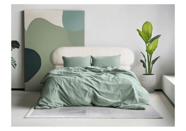 Mila Upholstered Headboard - Taupe at Online8 Furniture Auckland NZ