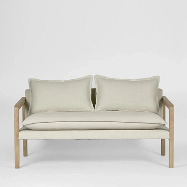 Milano Sofa with Cushions - Natural at online8 furniture store Auckland