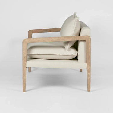 Milano Sofa with Cushions - Natural at online8 furniture store Auckland