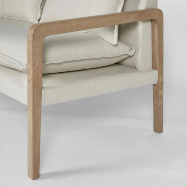 Milano Sofa with Cushions - Natural at online8 furniture store Auckland