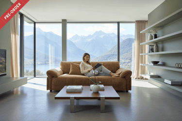 Miley 3 Seat Sofa - Tobacco at online8 furniture store Auckland