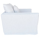 Milford Armchair - White & Grey at Online8 Furniture Auckland NZ