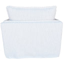 Milford Armchair - White & Grey at Online8 Furniture Auckland NZ